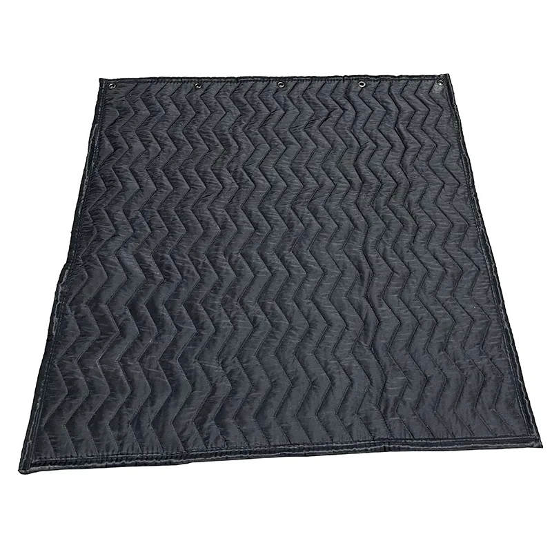 Cobertor pesado de absorção de som com ilhós