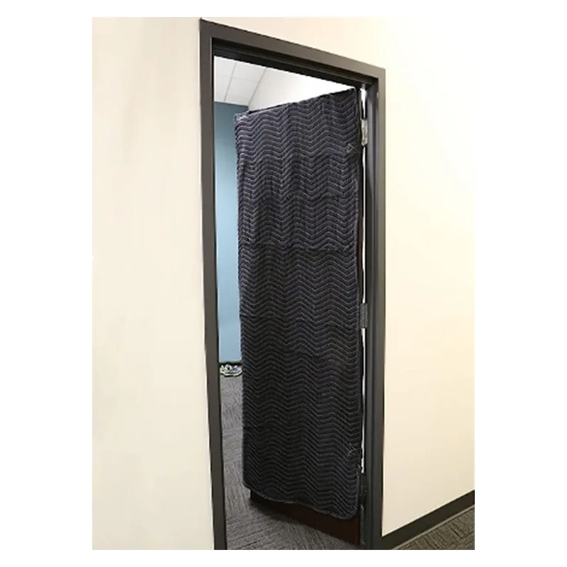 Cobertura de porta acolchoada para uso interno e externo